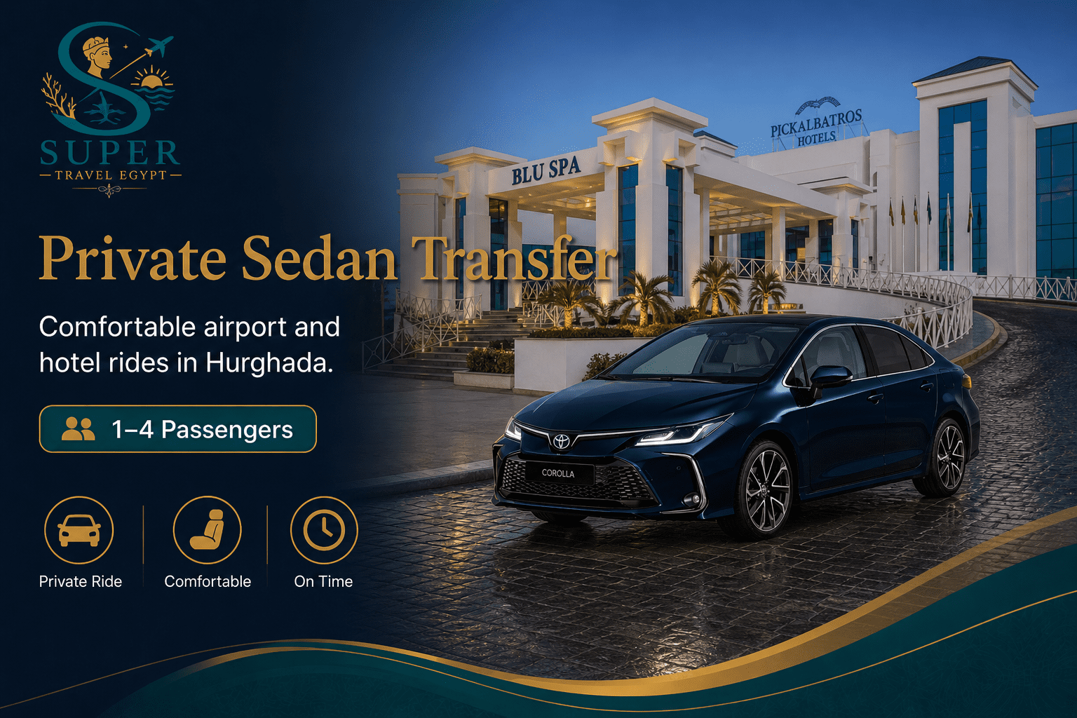 Private sedan transfer